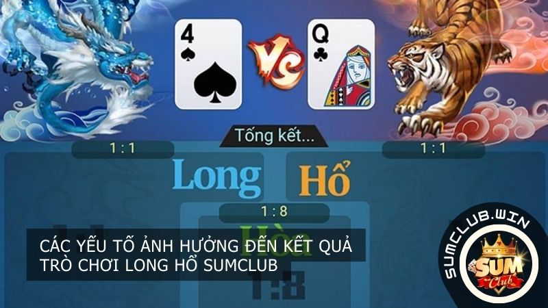 Các yếu tố ảnh hưởng đến kết quả trò chơi Long Hổ SUMCLUB