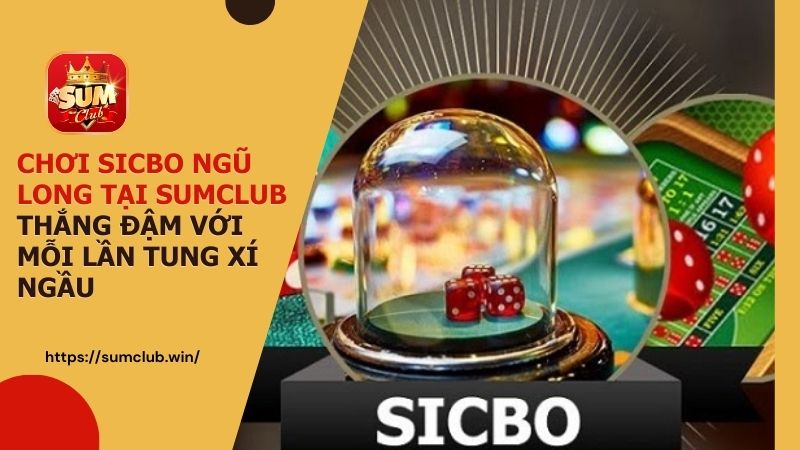 Chơi Sicbo Ngũ Long tại Sumclub: Thắng đậm với mỗi lần tung xí ngầu