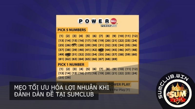 Bạn tối ưu lợi nhuận bằng cách áp dụng tỷ lệ vào tiền thông minh và tận dụng ưu đãi nạp tại Sumclub